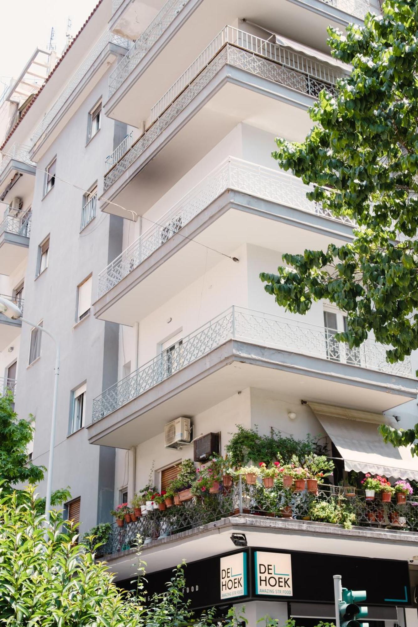 Apartamento Agias Sofias Svolou Center Tesalónica Exterior foto